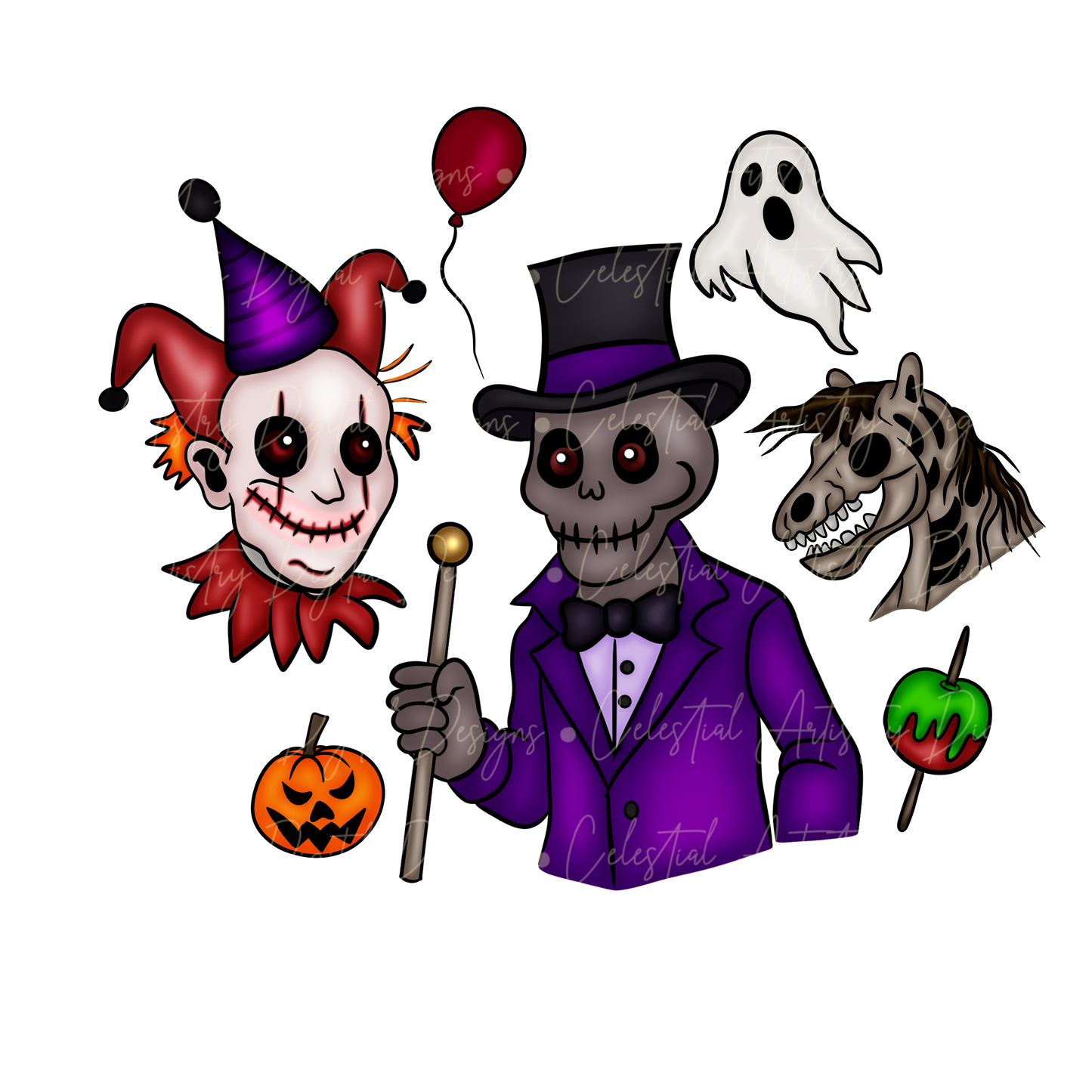 Spooky Circus PNG