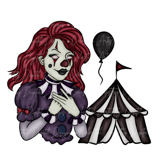 Twisted Clown PNG