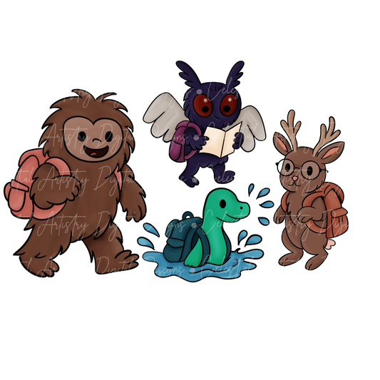 Cryptid Roll Call PNG