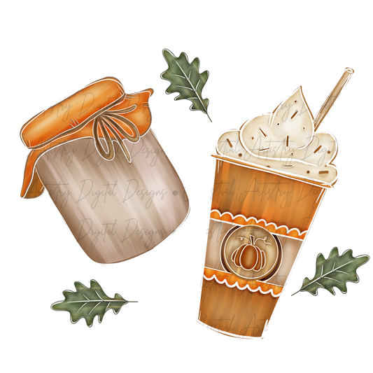 Pumpkin Latte PNG